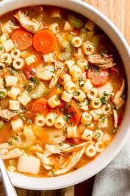 Sicilian Chicken Noodle Soup