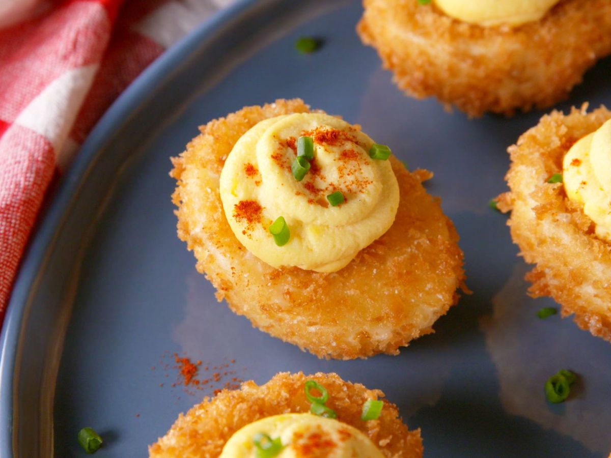 Fried Deviled Eggs